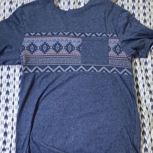 On the byas men's shirt Aztec